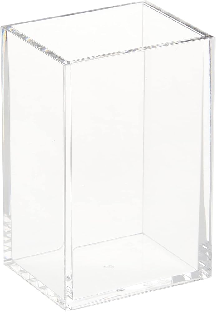 Amazon.co.jp: 無印良品 アクリルペンスタンド 約幅5.5×奥行4.5×高さ