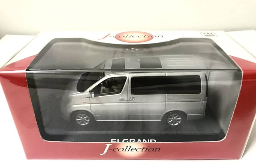 Amazon | 1/43 日産 エルグランド シルバー | ミニカー・ダイキャスト