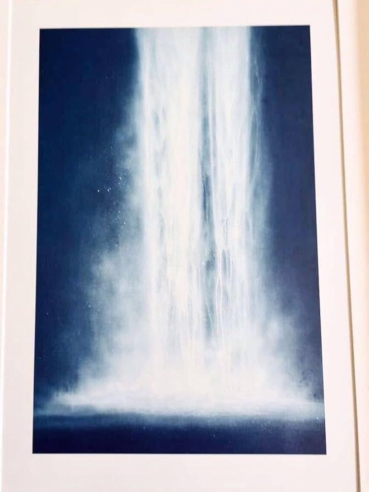 Amazon.co.jp: 千住博絵柄20種展開「ウォーターフォール」朝日新聞 額