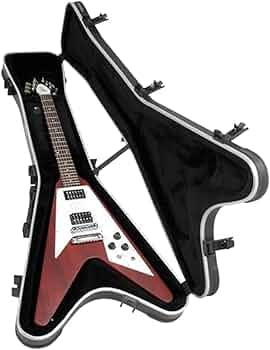 Amazon.com: SKB Flying V Type Hardshell - TSA Latch, Over-Molded