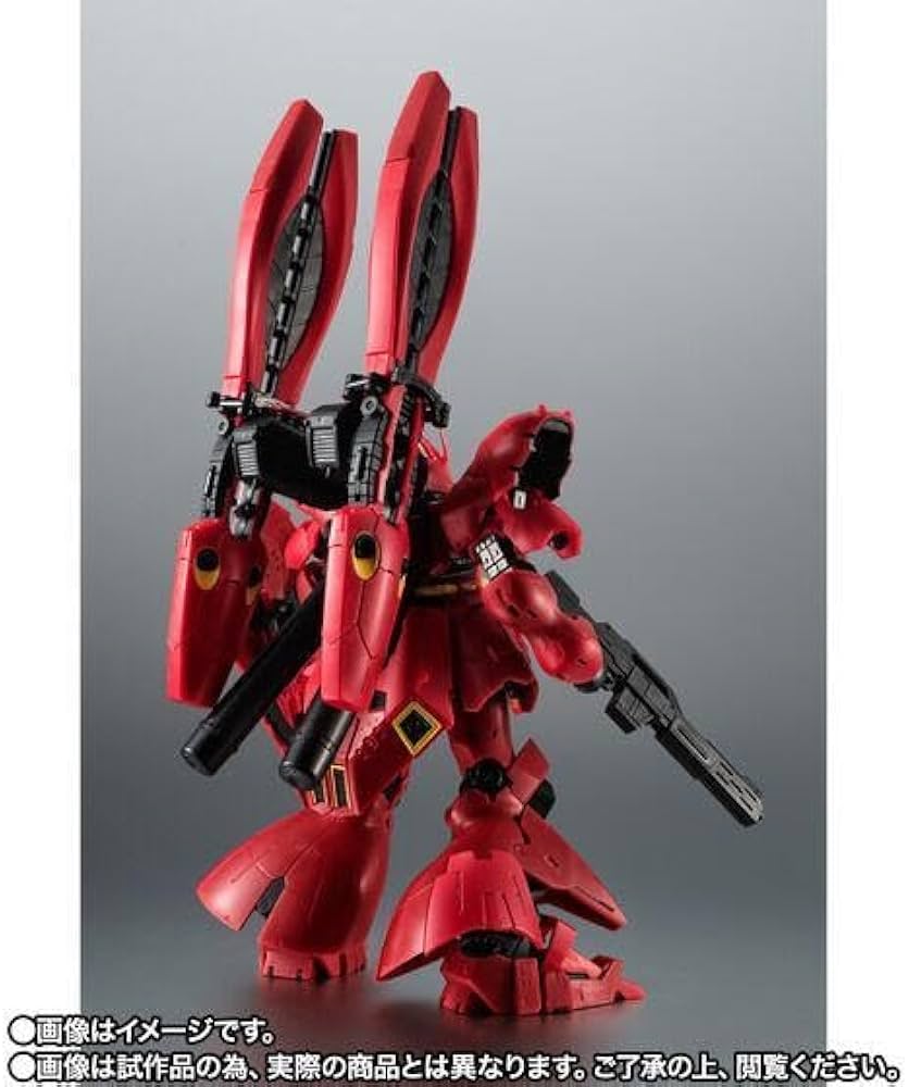 Amazon.co.jp: ROBOT魂 MSN-04FF サザビー ダブルホーンファンネル装備