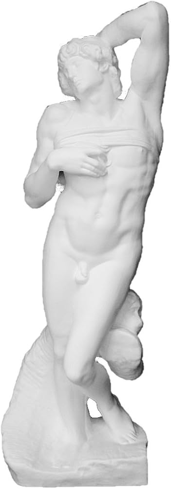 Amazon.co.jp: 石膏像 N－013 奴隷全身像 H．112cm : ホーム