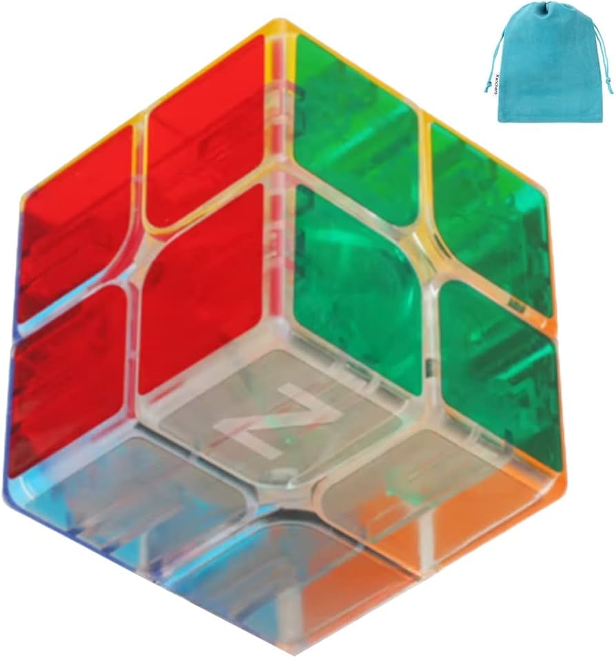 Amazon | Kancharo クリスタル キューブ シリーズ 透明キューブ (2x2