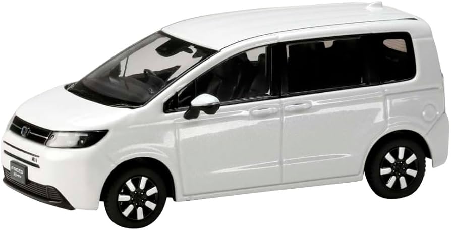 Amazon | HJ43 1/43 ホンダ フリード プラチナホワイトパール 完成品