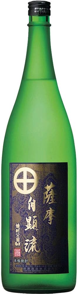 Amazon.co.jp: 河内菌本舗 薩摩自顕流 米焼酎 1.8L（さつまじげん