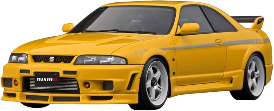 Amazon | ignition model 1/18 NISMO 400R (BCNR33) Yellow 完成品