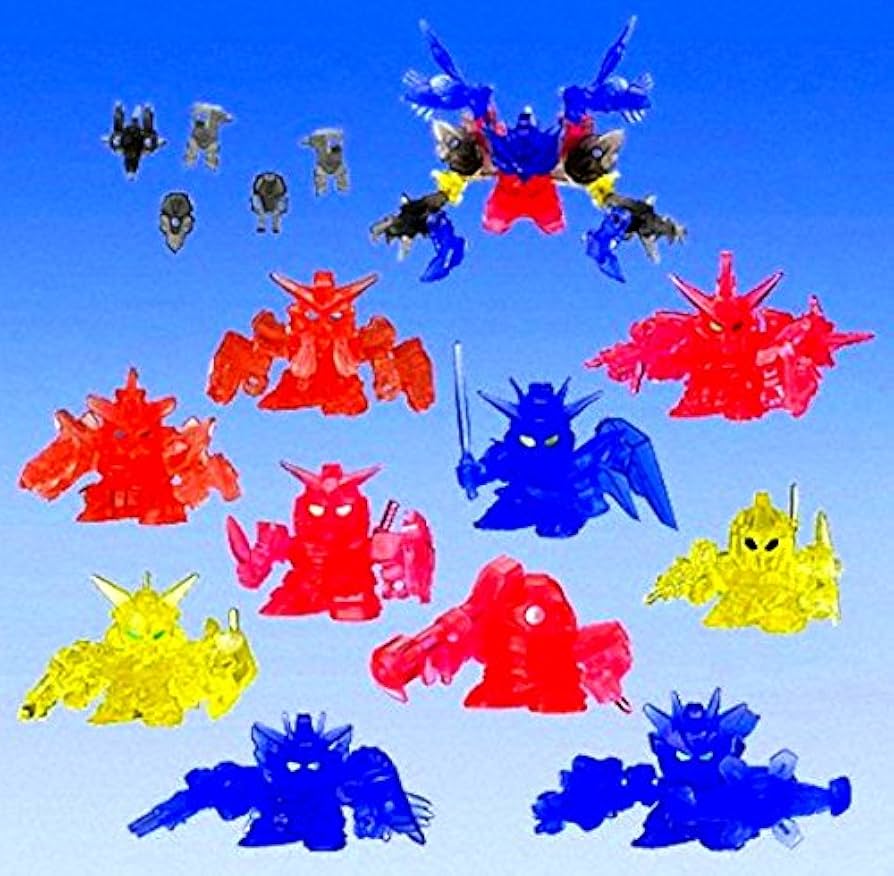 Amazon | ガシャポン SDガンダム フルカラーカスタム クリアスペシャル