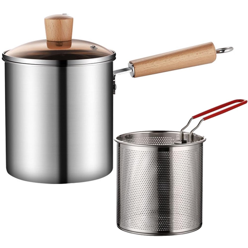 Amazon | KAIRUIXIN パスタ鍋 20cm 3L 深型 煮物 304ステンレス構造