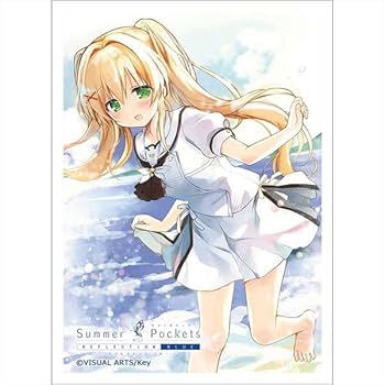 Amazon | カーテン魂 Summer Pockets REFLECTION BLUE スリーブ 紬