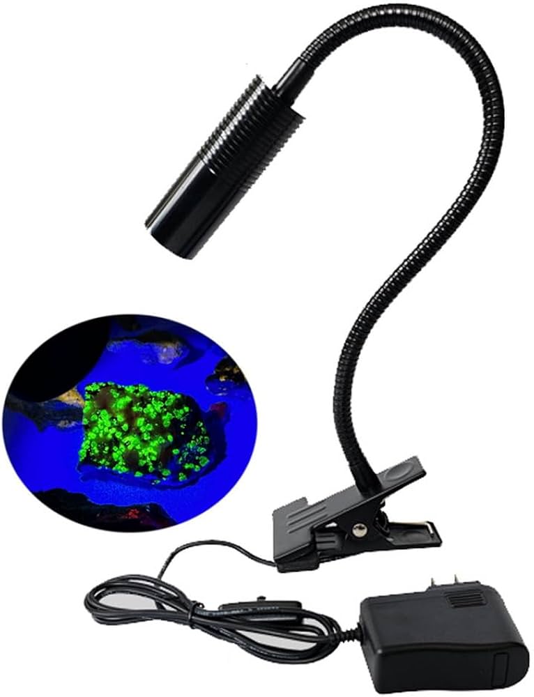 Amazon.com: WONDSUNSON 12 Watt 254nm UV LED Lamp Mineral Willemite