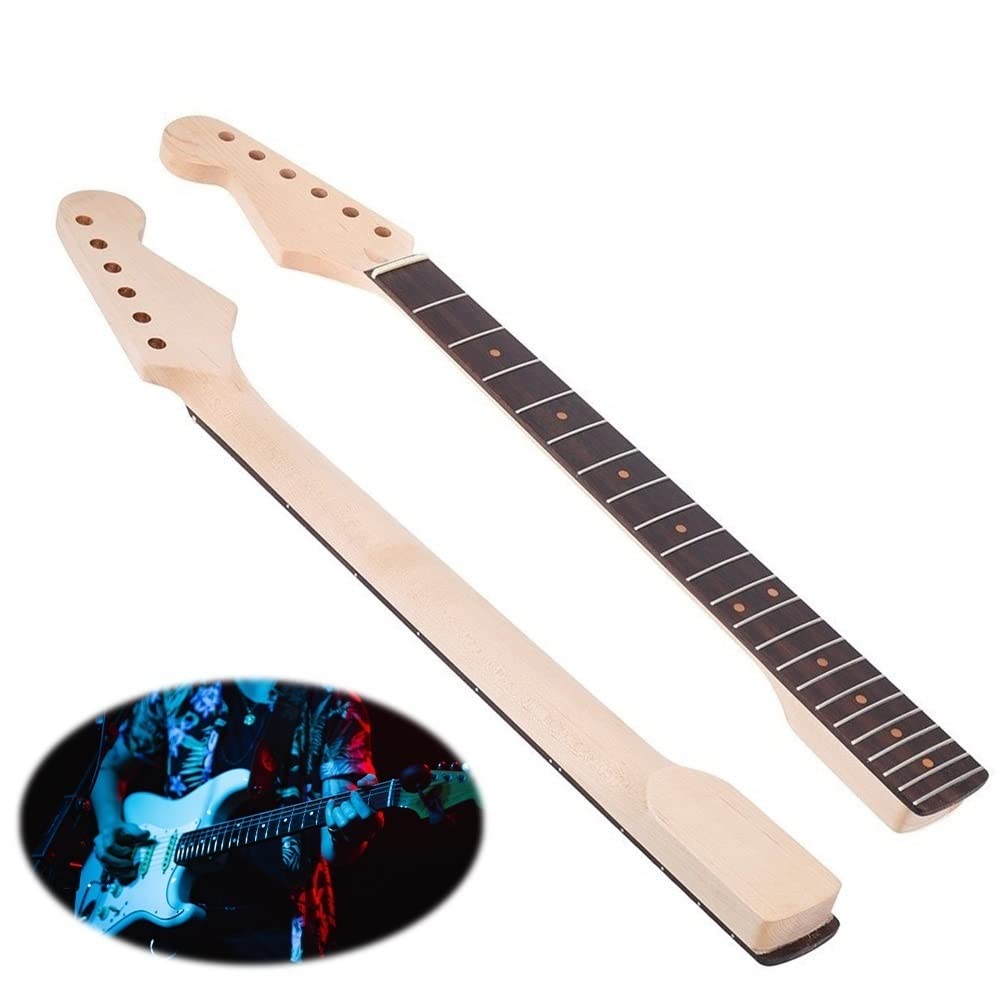 Amazon | ギター ネック フェンダーストラトギター用交換用22フレット