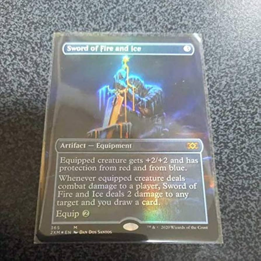 Amazon.co.jp: mtg 火と氷の剣 sword of fire and ice 英語 拡張アート