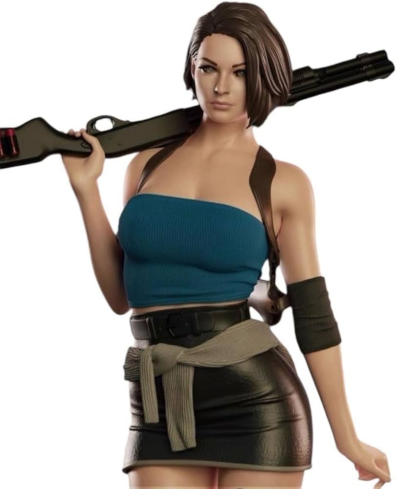 Amazon | 1/8 ガレージキット フィギュア 240mm 未塗装 ジル