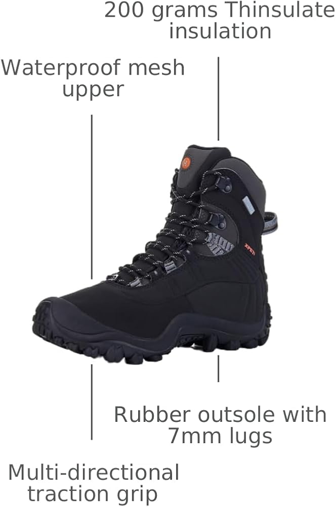 Amazon.com | XPETI Women's Thermator Mid High-Top Hiking Boot