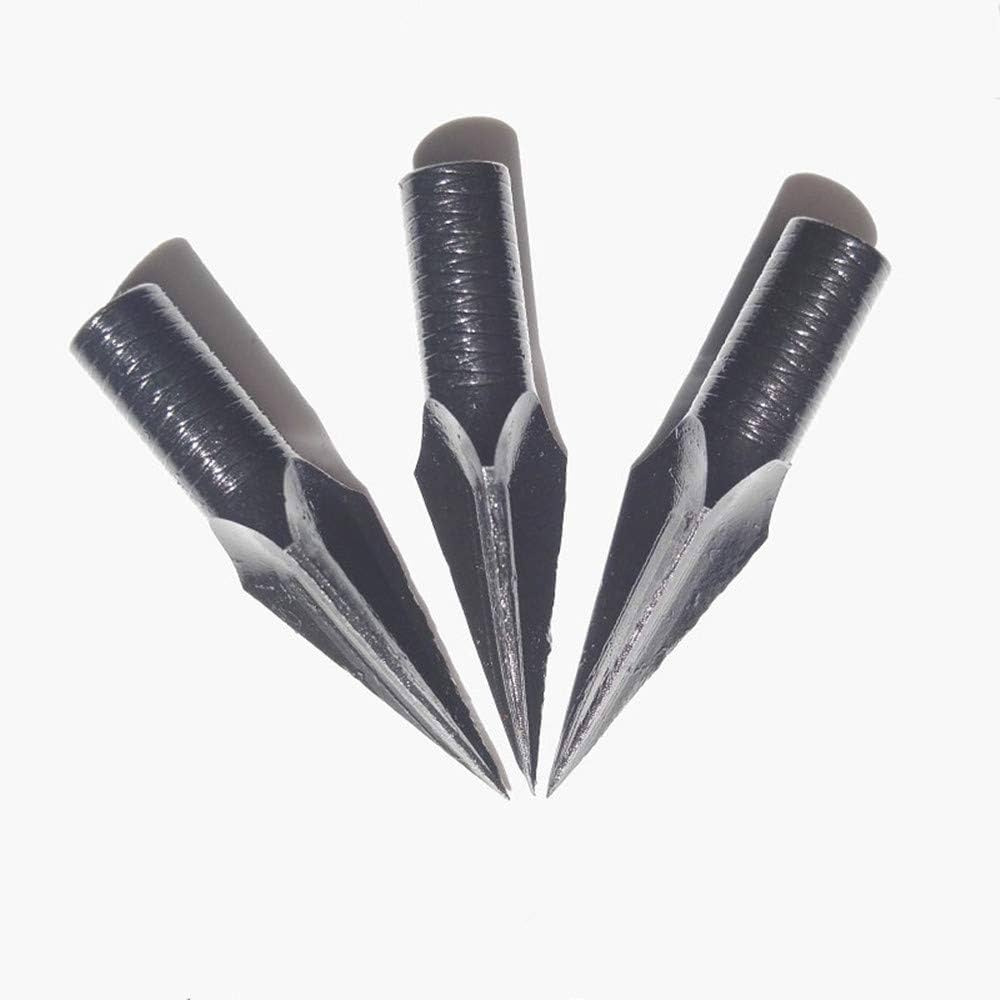 Amazon.co.jp: MILAEM鏃 矢じり 鉄矢じり アロー 魚釣り 矢の前 狩猟