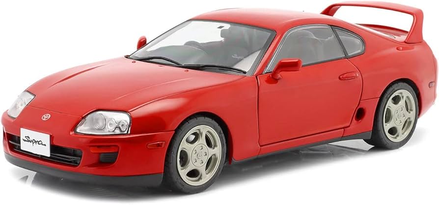 Amazon.com: Solido S1807601 1:18 1993 Toyota Supra Mk.4 (A80