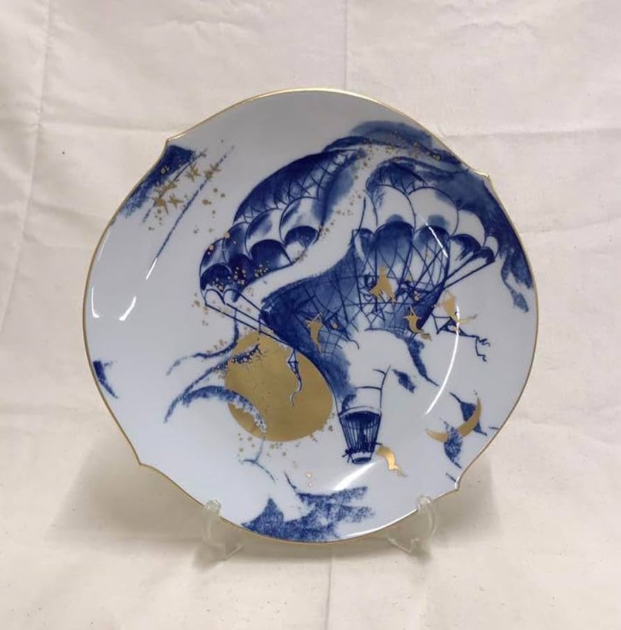 Amazon.co.jp: Meissen マイセン 1998年イヤープレート 気球モンゴル