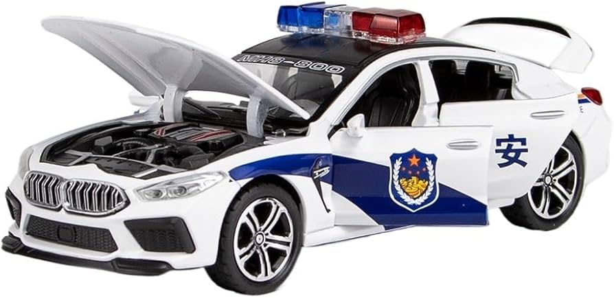 Amazon.co.jp: 合金製パトカー SWAT 車モデル 110 警察車両 6ドア車