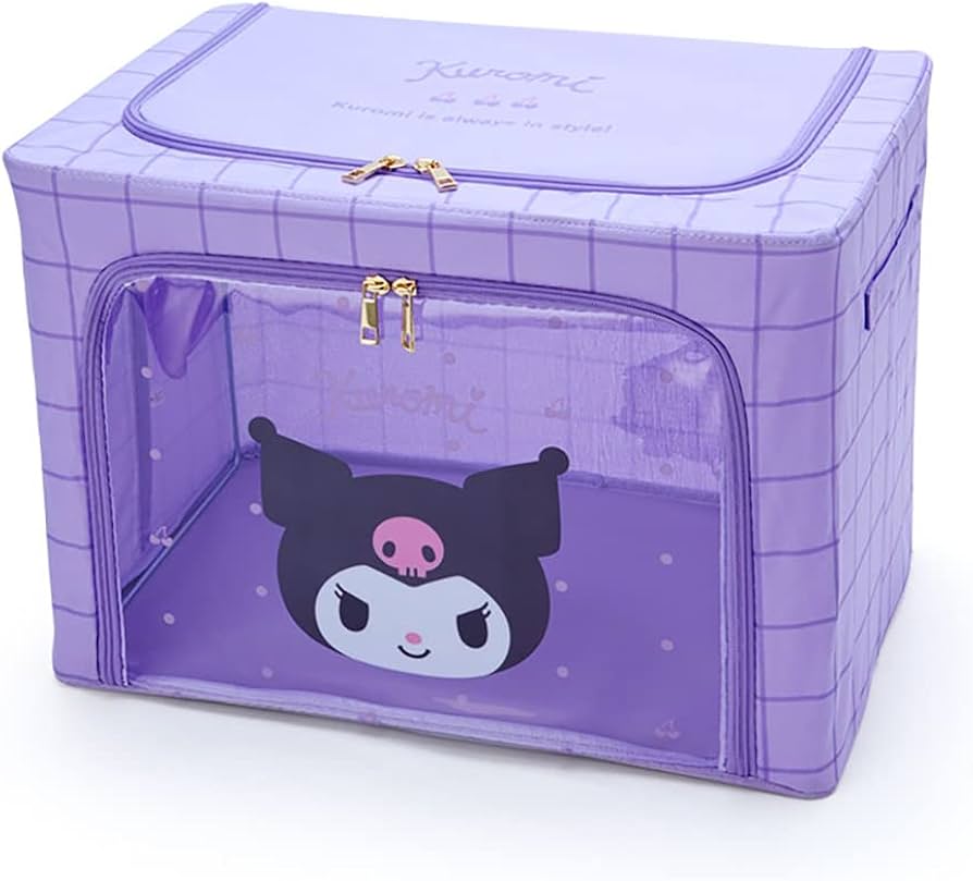 Amazon.co.jp: サンリオ(SANRIO) クロミ 窓付き折りたたみ収納ケース