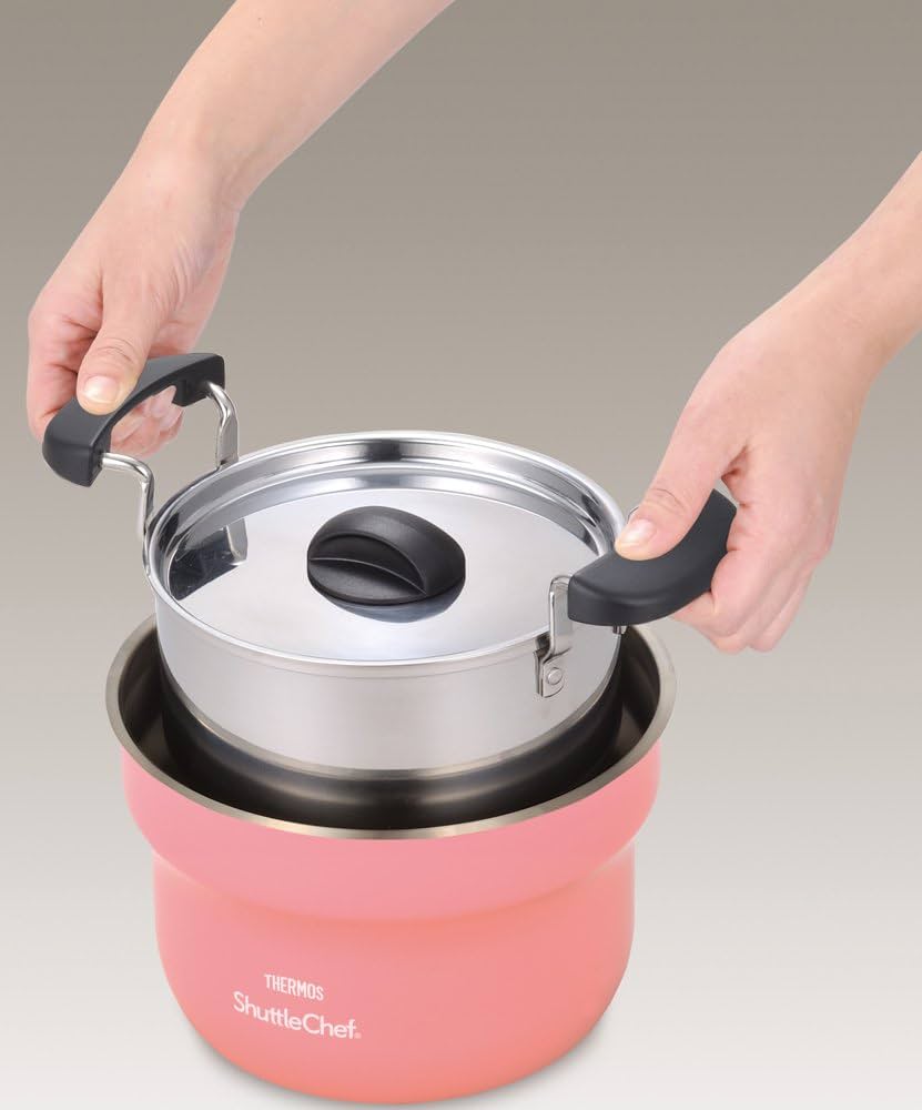 Amazon.co.jp: THERMOS 真空保温調理器 シャトルシェフ 1.6L ピーチ