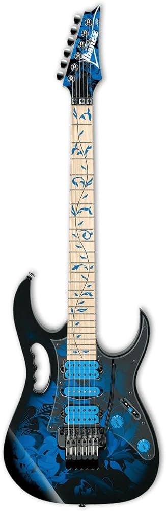 Amazon | Ibanez アイバニーズ JEM77P BFP Steve Vai 2015 Blue Floral