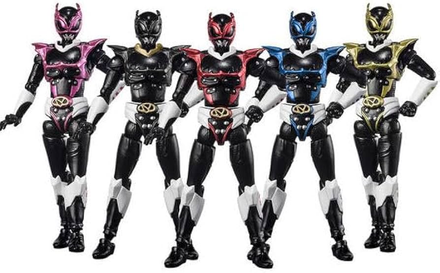 Amazon.co.jp: SHODO SUPER 邪電戦隊ネジレンジャー フィギュア6体