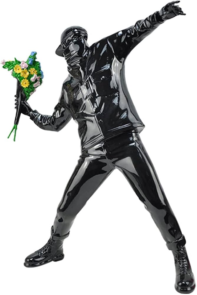 Amazon.co.jp: 樹脂のフィギュアイングランドストリートアート