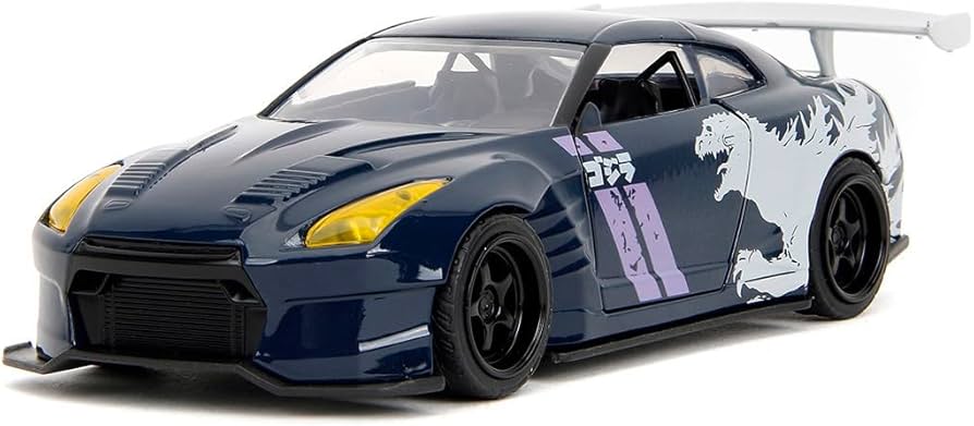 Amazon.com: Jada Godzilla 2009 Nissan GTR R35 1:32 : Arts, Crafts