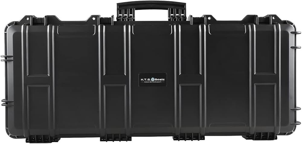 Amazon.co.jp: HTGベーシック ハードガンケース 2丁 ライフルケース