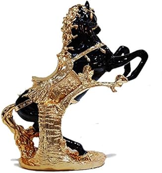 Amazon.co.jp: 立ち馬L 馬 跳ね馬 開運 招福 縁起物 風水金運 幸運