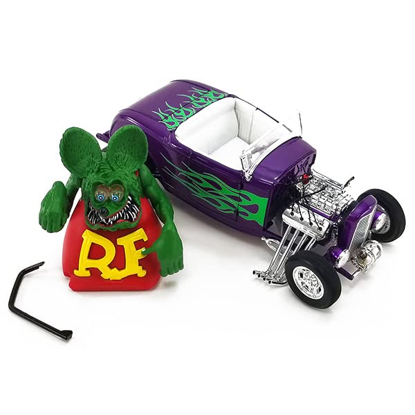 Amazon | ACME 1:18 RAT FINK 1932 FORD BLOW HOT ROD ROADSTER with