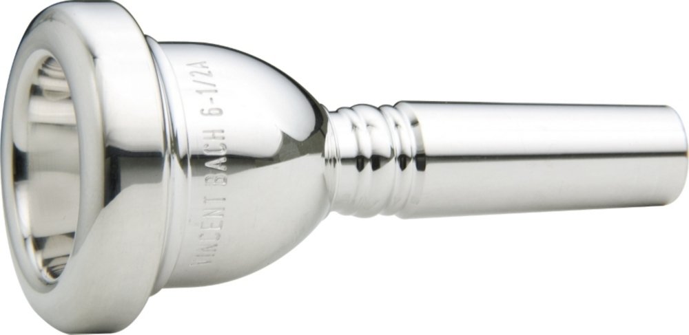 Amazon | バック Bach トロンボーン マウスピース 6 1/2A 銀メッキ