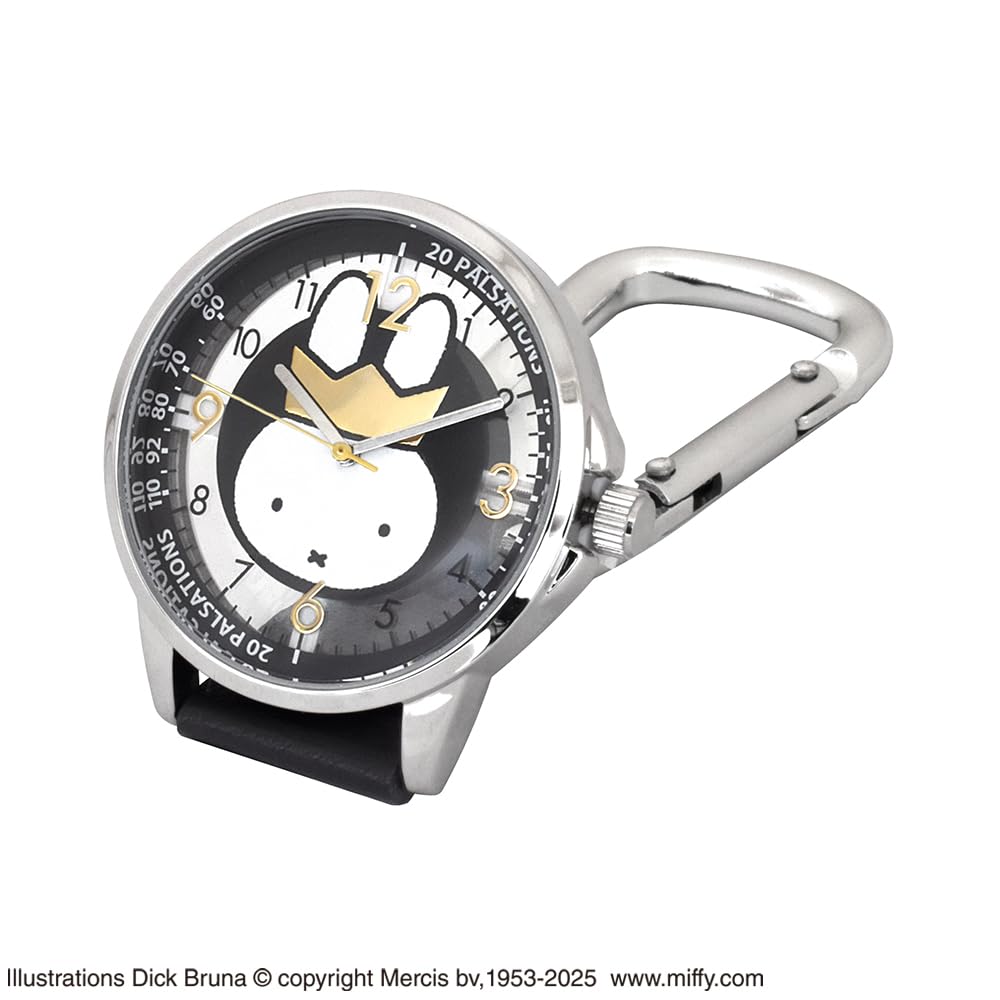 Amazon.co.jp: ミッフィー カラビナ付きウォッチ（スケルトン） 70th