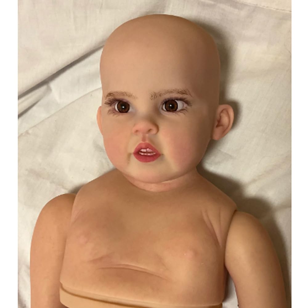 Amazon | Meeler リボーンドール 75cmリアルなわずかに口を開けたハゲ