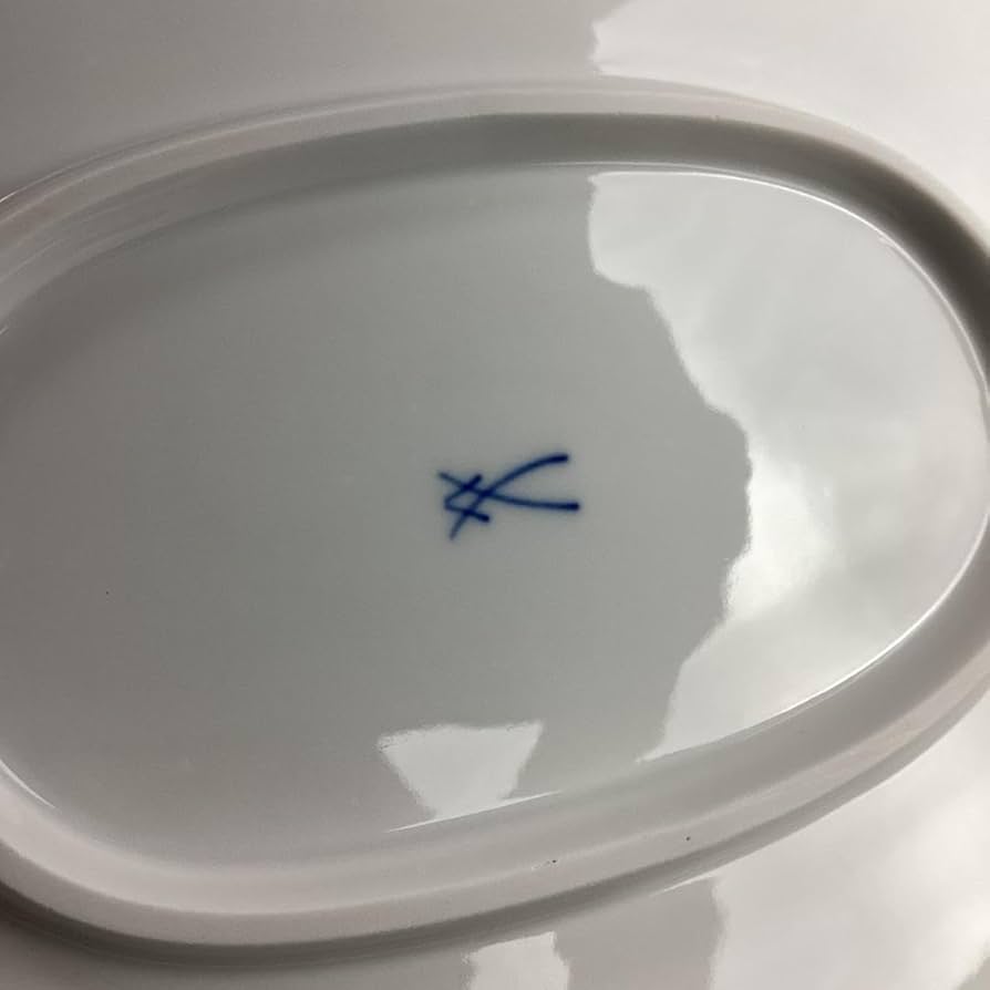 Amazon.co.jp: マイセン チャイニーズバタフライ 蝶 柿右衛門 オーバル