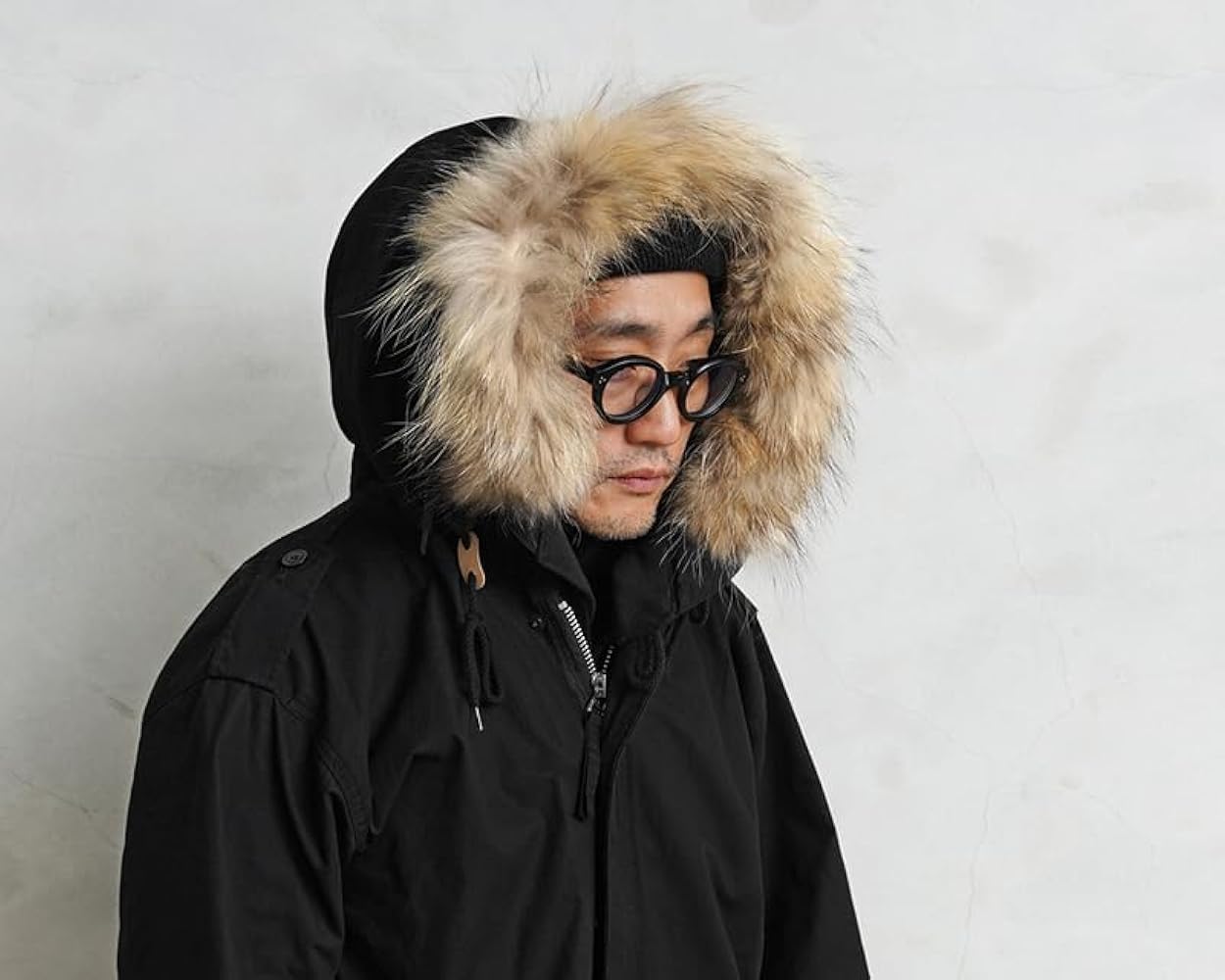 Amazon | [WAIPER] M-51パーカ / モッズコート用フード リアルファー