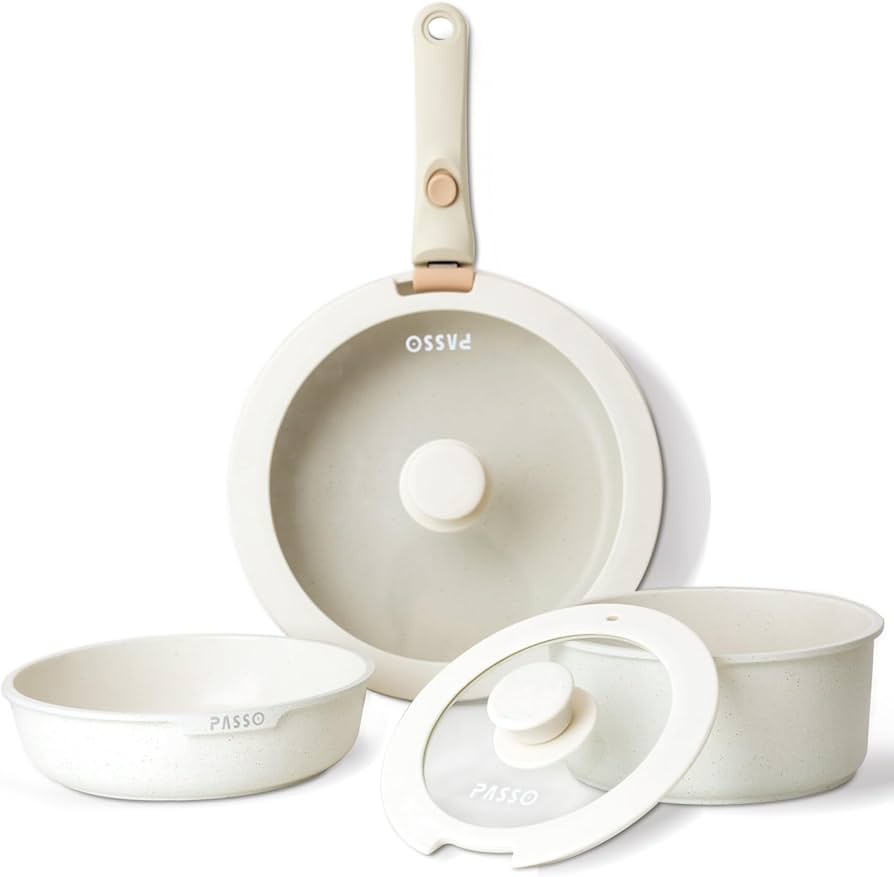 Amazon｜PASSO パッソ フライパン セット 6点 IH対応 ガス火対応