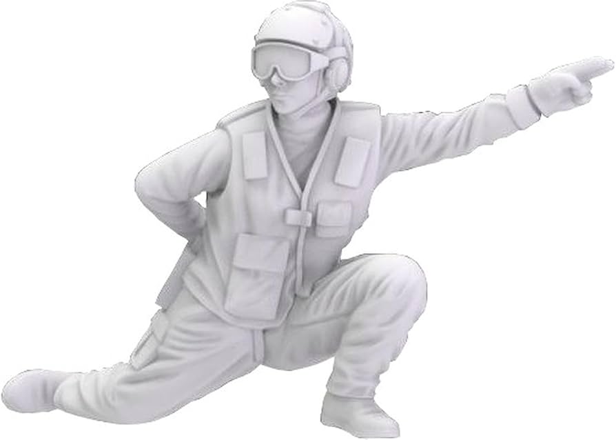 Amazon | フリーダムモデルキット 1/48 アメリカ海軍 空母甲板クルー