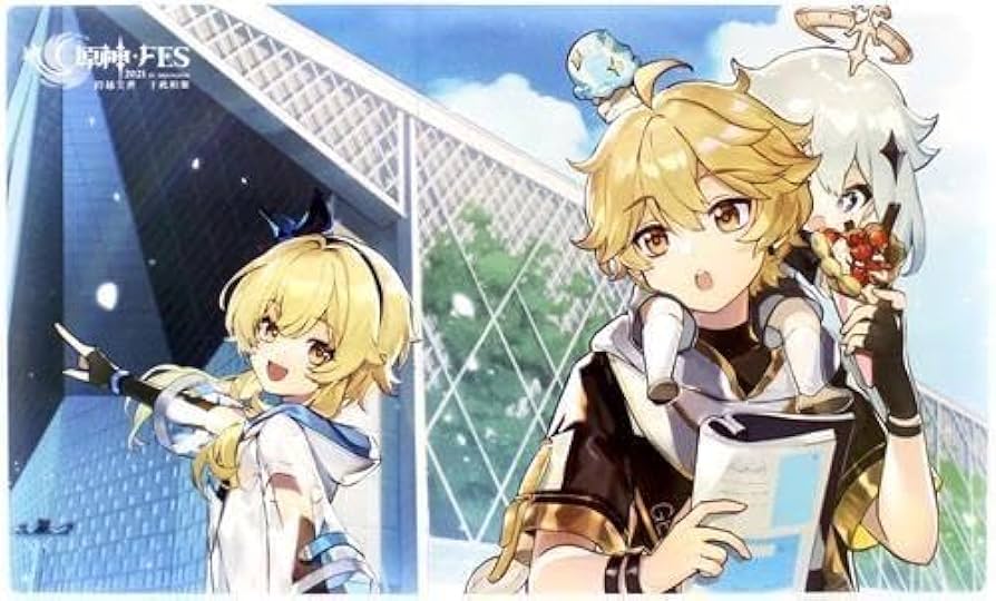 Amazon.co.jp: 原 神 原 神フェスシリーズポスター 蛍&パイモン&空