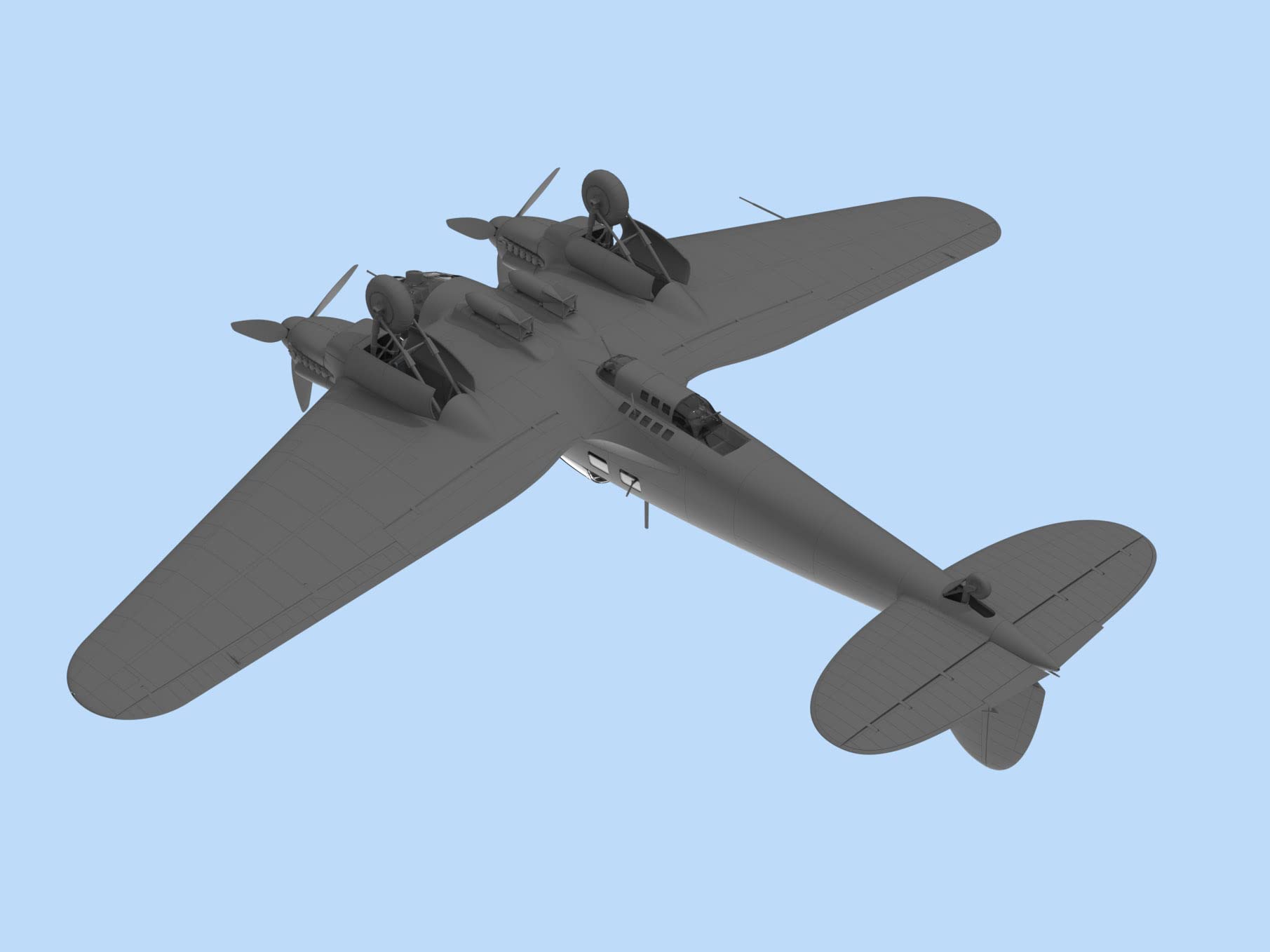 Amazon | アイシーエム ICM 1/48 ドイツ空軍 ハインケル He111H-6 爆撃