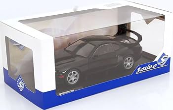 Amazon | ソリド 1/18 トヨタ スープラ A80 1993 ブラック SOLIDO