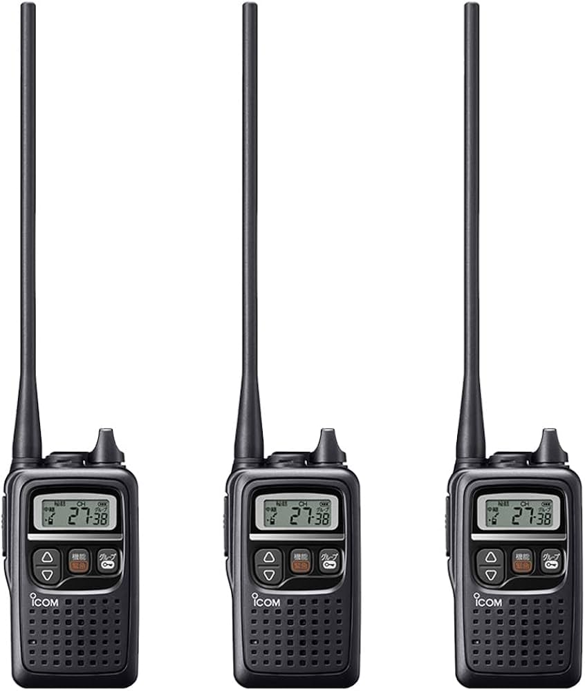 Amazon.co.jp: ICOM IC-4350L Transceiver 3-Piece Set, Long Antenna