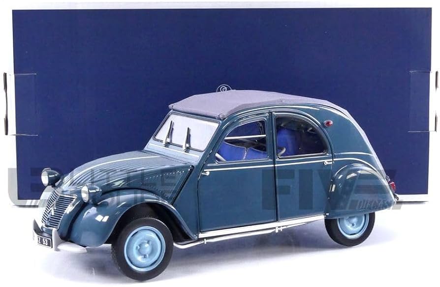 Amazon | NOREV B シトロエン 2CV AZL 59 Glacier ブルー 1/18 181485