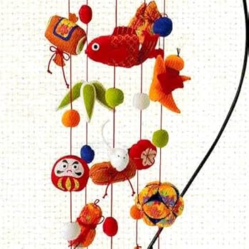 Amazon.co.jp: つり台L付き ちりめん細工 つるし雛 キット京ちりめん