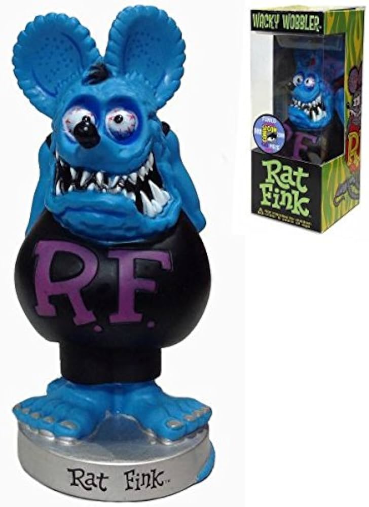 Amazon.co.jp: FUNKO Wacky Wobbler RAT FINK （ブルー） ラット