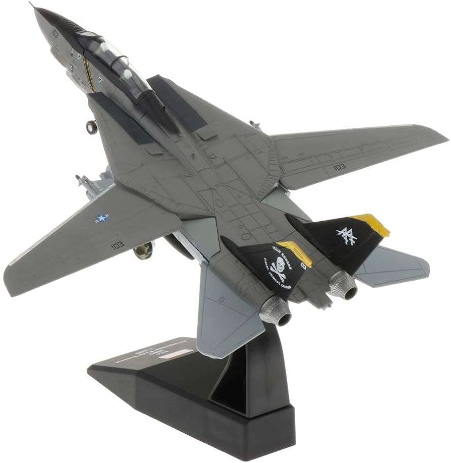 Amazon | 1/100スケール F-14トムキャット模型 ダイキャスト 飛行機