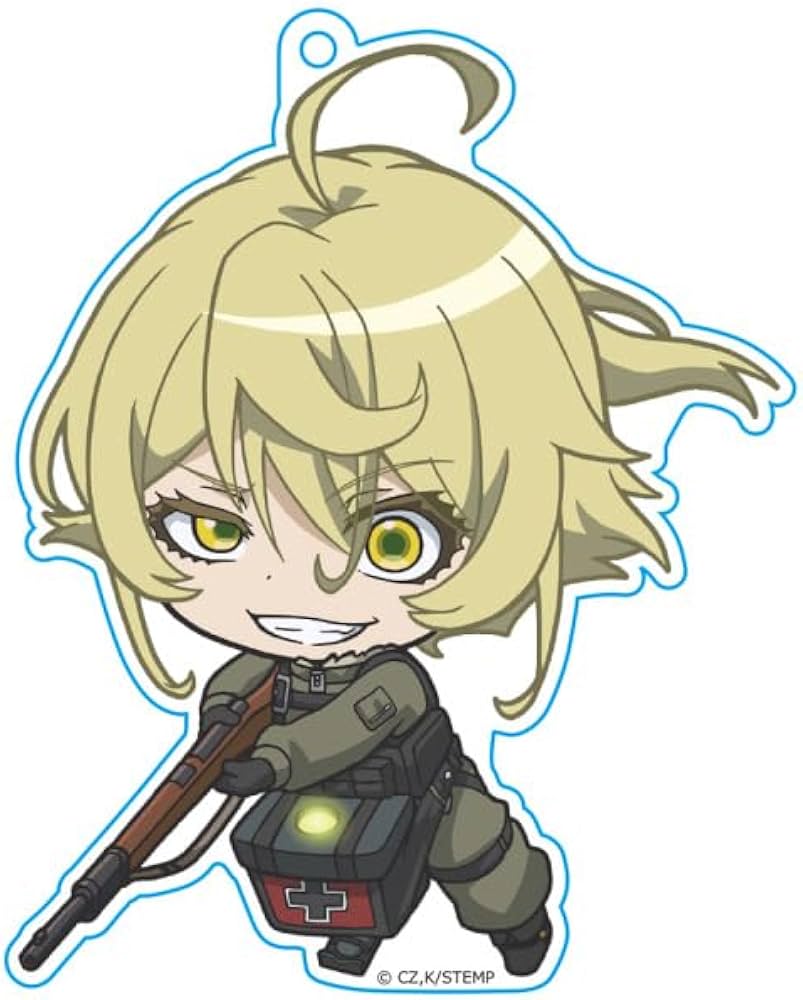 Amazon.co.jp: 劇場版 幼女戦記 ぷにこれ！キーホルダー にやり