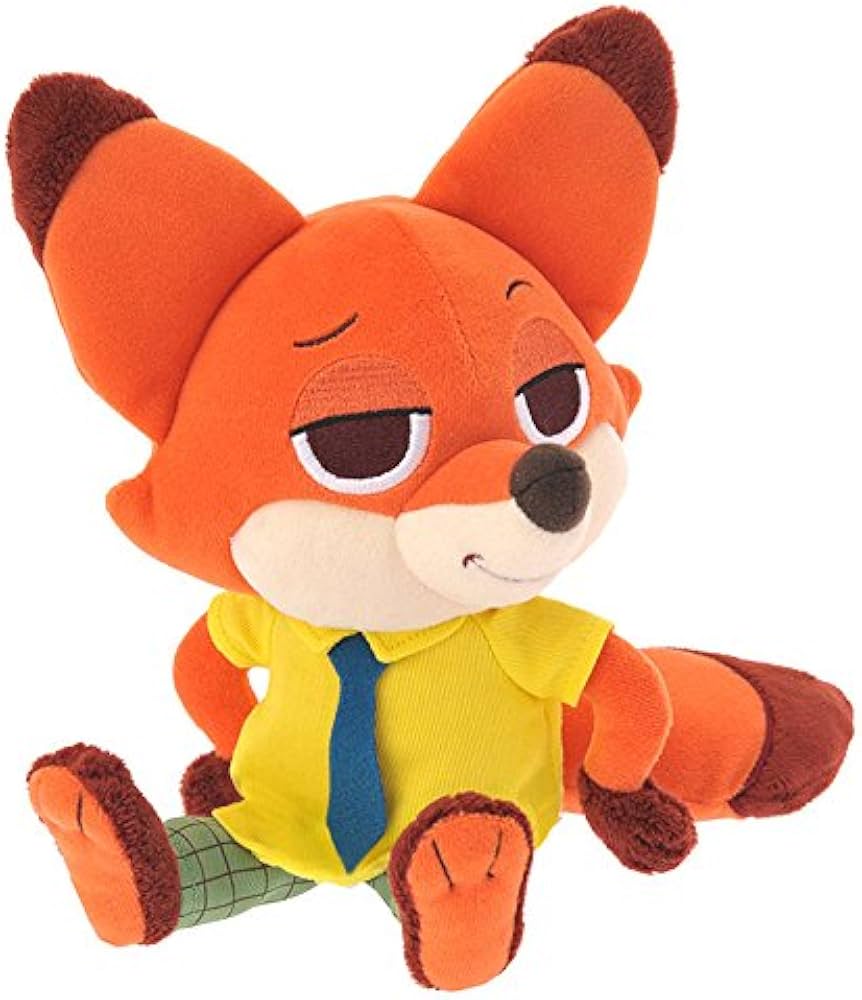 Amazon.co.jp: ぬいぐるみ ニック・ワイルド ズートピア : おもちゃ