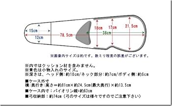 Amazon | EASTMAN バイオリンハードケース 4/4 スタンダード パープル