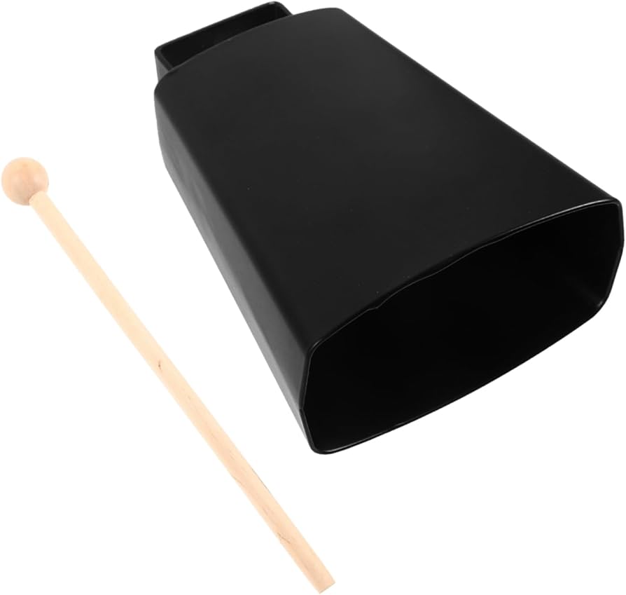 Amazon.co.jp: Hoement オルフ楽器金属製カウベル 打楽器ハンドベル 棒